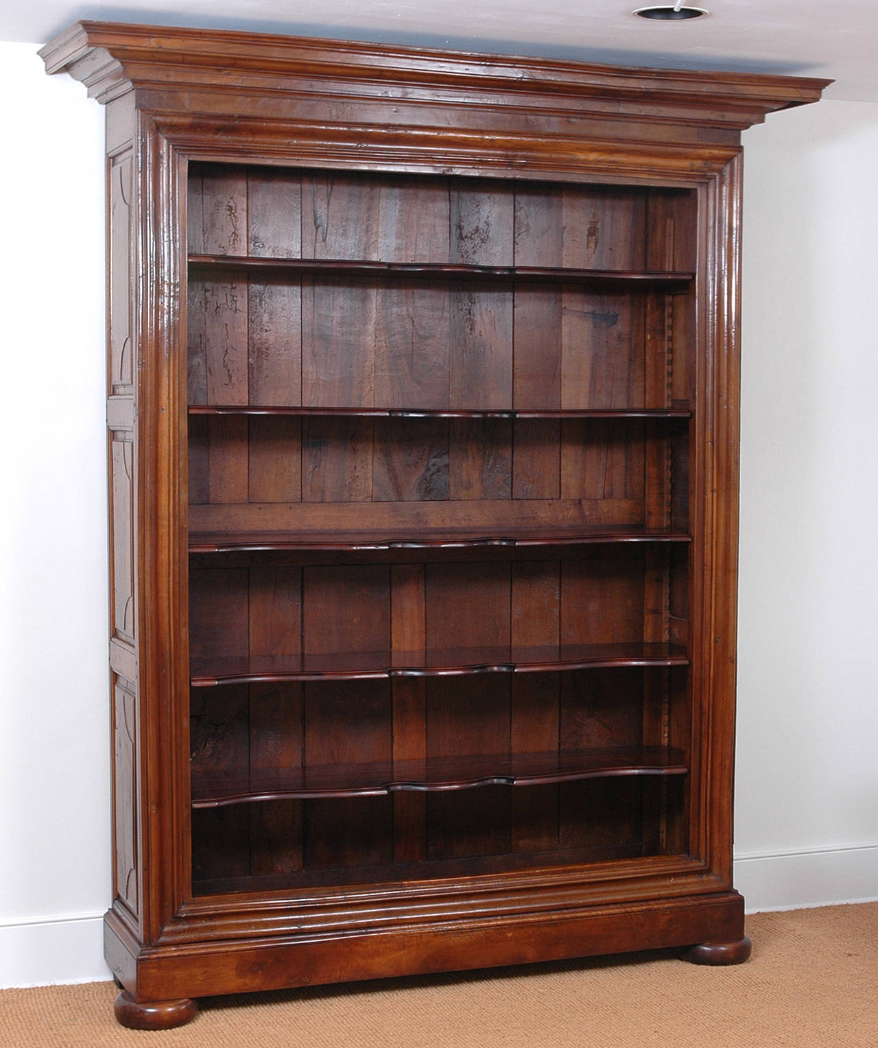 Large French Bookcase in Walnut 2