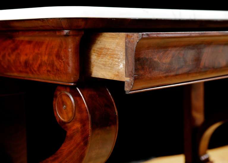 19th Century Charles X Console Table, France, circa 1825