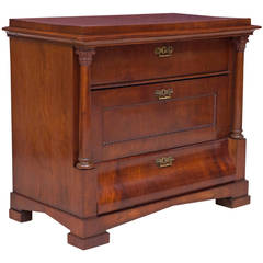 Empire or Biedermeier Chest of Drawers in Mahogany, North Germany, circa 1815 7