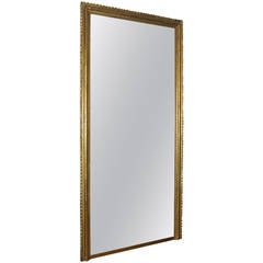 Large French Belle Epoque Giltwood Mirror