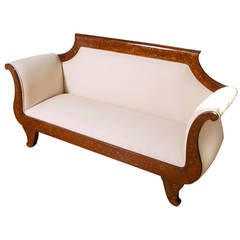Dutch Marquetry Settee, circa 1825 3