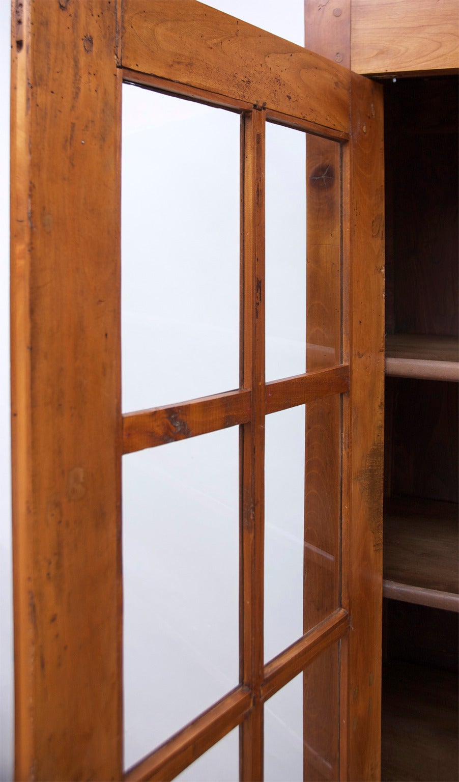 Early 19th Century 19th Century French Charles X Bookcase in Cherry
