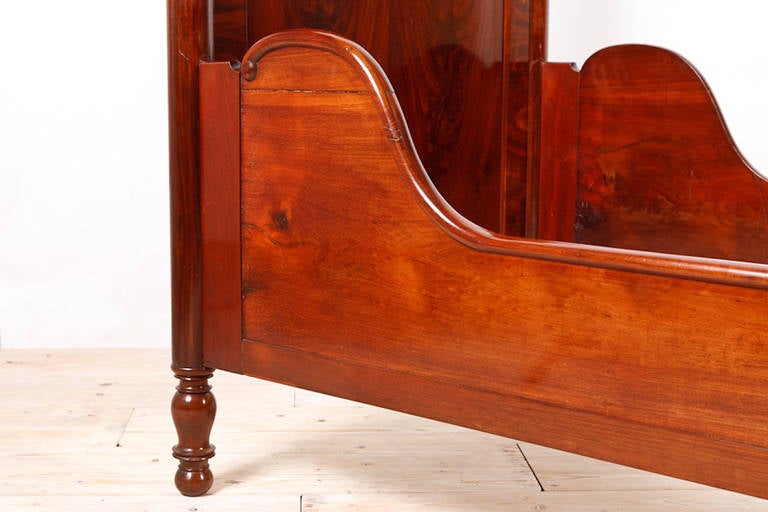 Pair of Exceptional Danish Beds in West Indies Mahogany 2