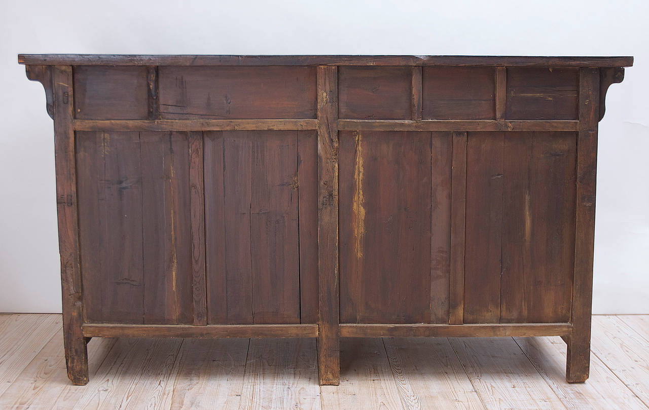 19th Century Chinese Coffer Sideboard 1