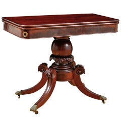 American Federal Bostonian Game Table , circa 1815 7