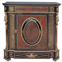 Napoleon III Boulle Cabinet with Castings and Ormolu