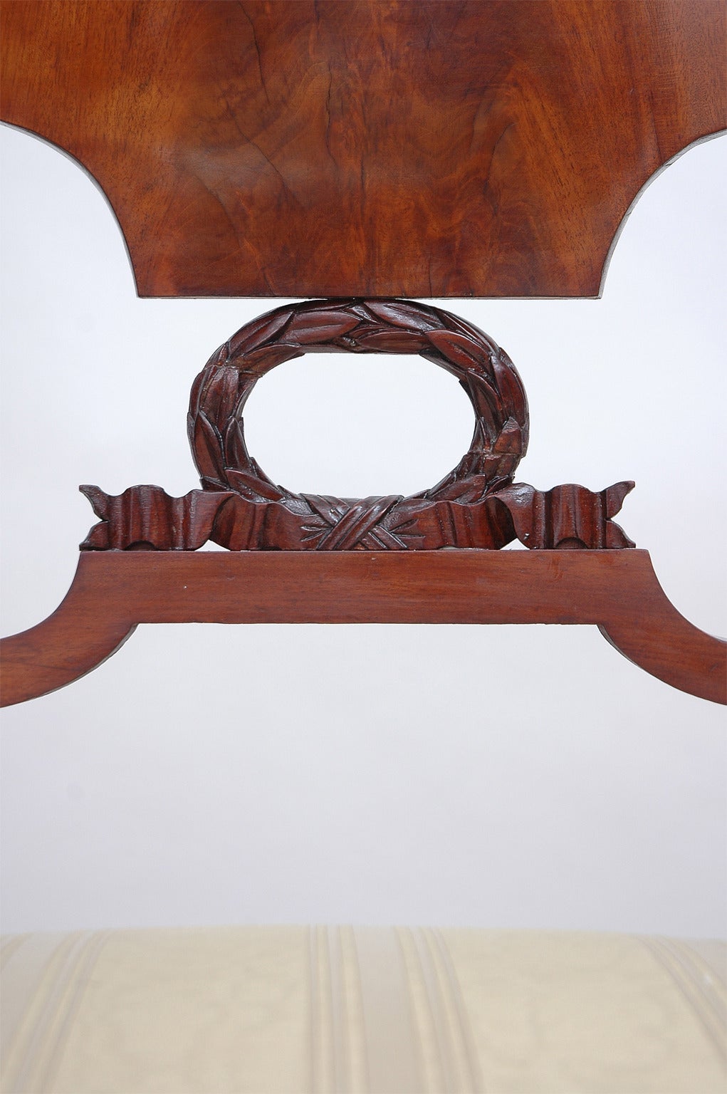 Set of 12 Empire Period Karl Johan Mahogany Dining Chairs, circa 1820 In Good Condition In Miami, FL