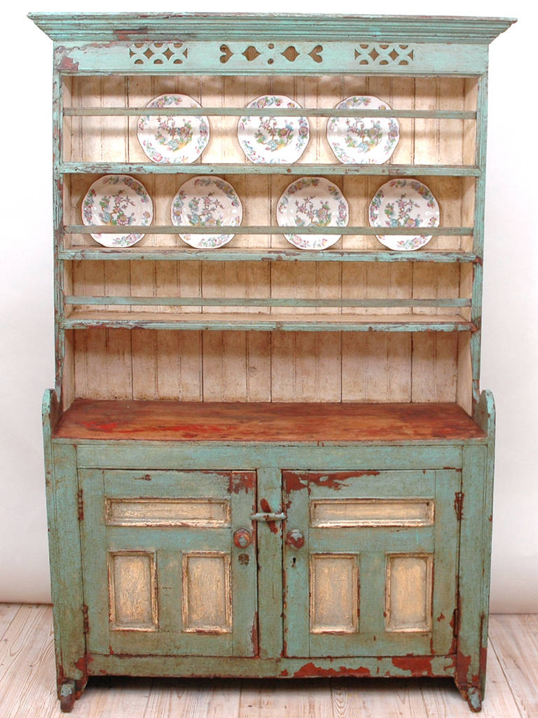 English Pewter Cupboard, circa 1820 4