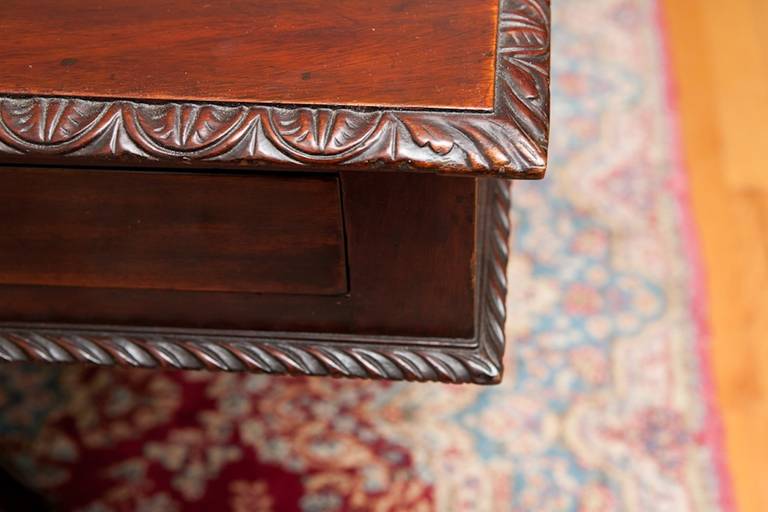 Federal Partners' Desk in Mahogany, Philadelphia, circa 1820 In Good Condition For Sale In Miami, FL