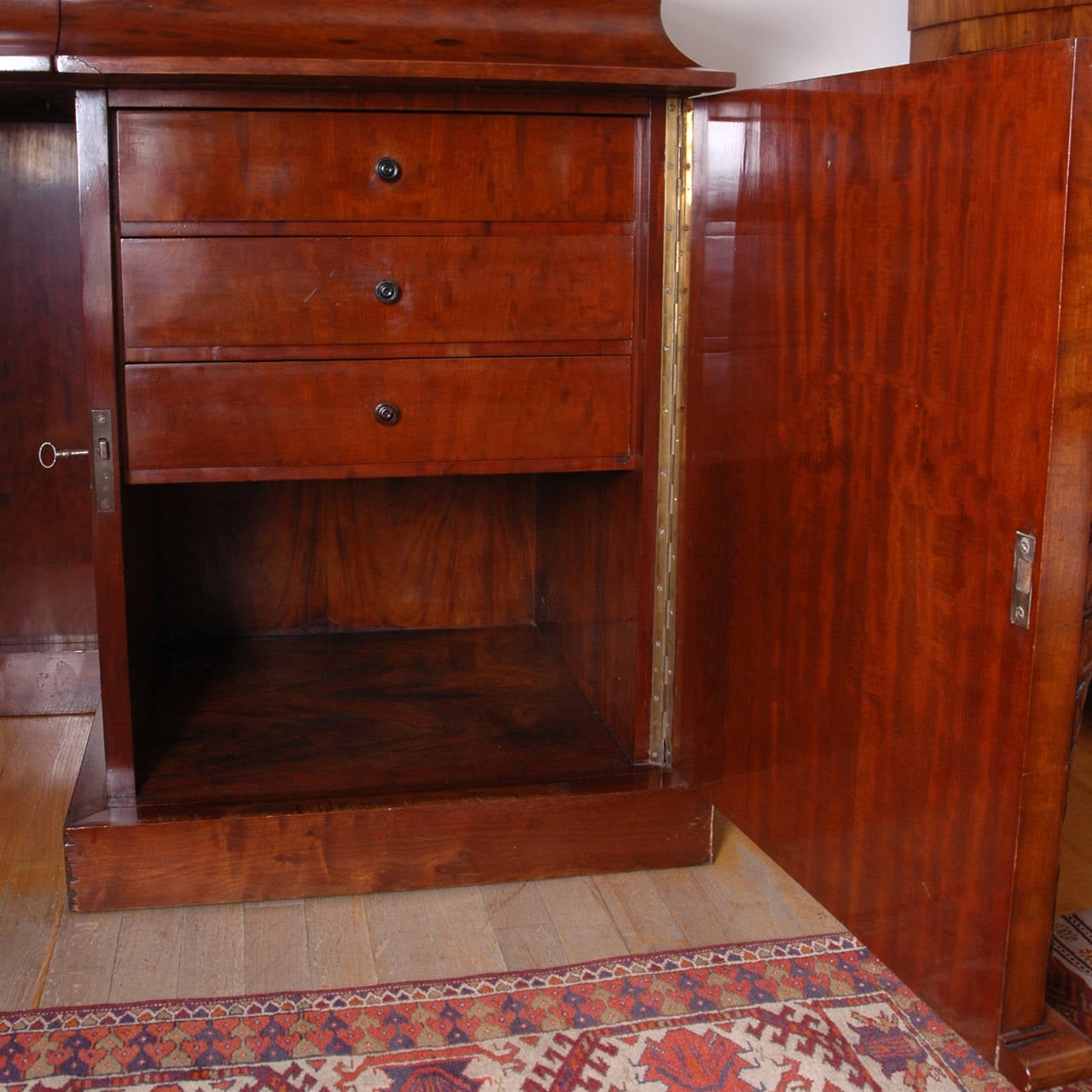 Early 19th Century French Charles X Sideboard in Mahogany, circa 1825 For Sale