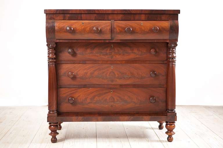 Commode Empire américaine:: Philadelphie:: vers 1830 2