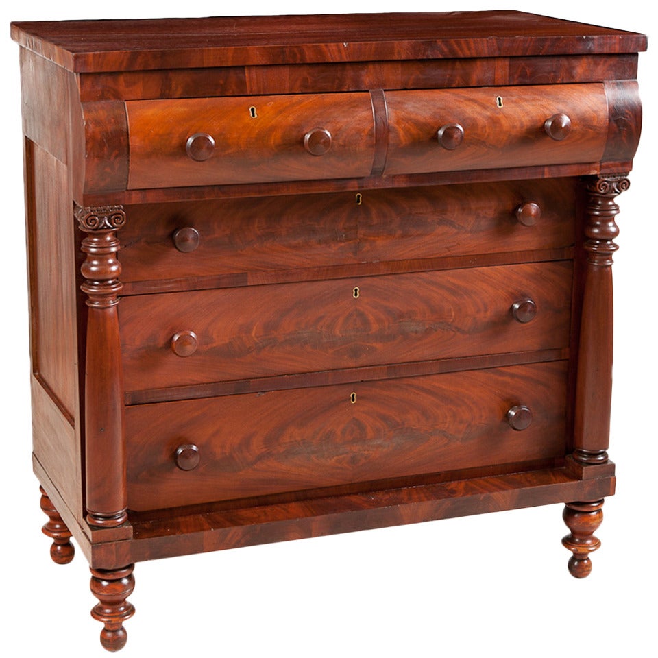 Commode Empire américaine:: Philadelphie:: vers 1830