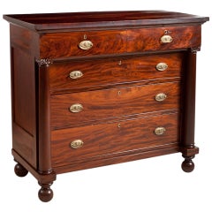 Neo-Classical Philadelphia Federal Chest of Drawers, American, circa 1815