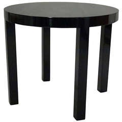 Timeless Round Parsons Side Table