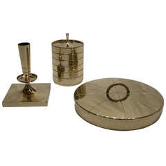 Tommi Parzinger Brass Accessory Set