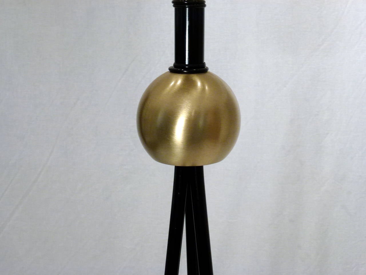Brushed Walter Von Nessen Tripod Floor Lamp