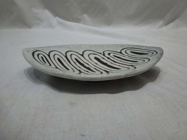 Ceramic Tray by Ettore Sottsass for Bitossi