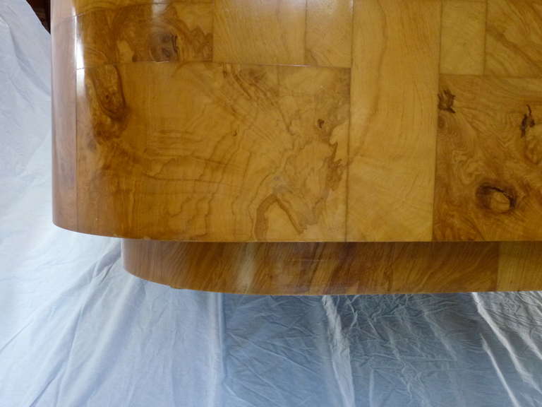 Paul Evans Cityscape Patchwork Wood Coffee Table For Sale 3