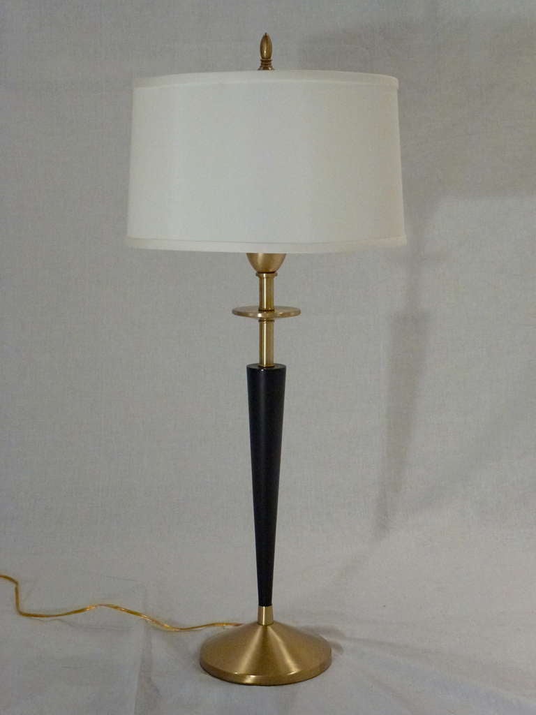 Pair of Elegant Stiffel Candlestick Lamps