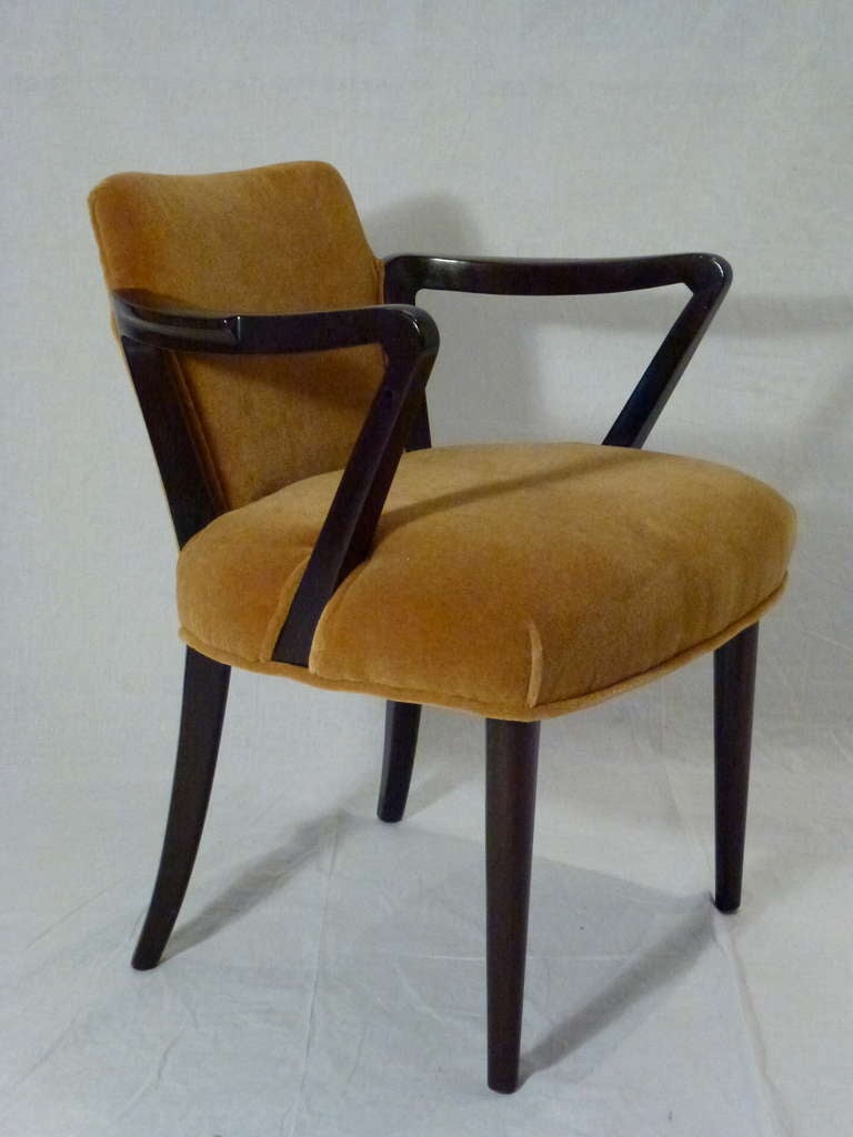 Edward Wormley for Dunbar Mohair Side Chair