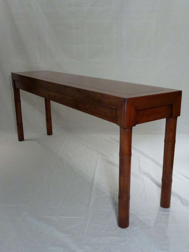 Mid-Century Modern Modern Asian Style Console Table For Sale