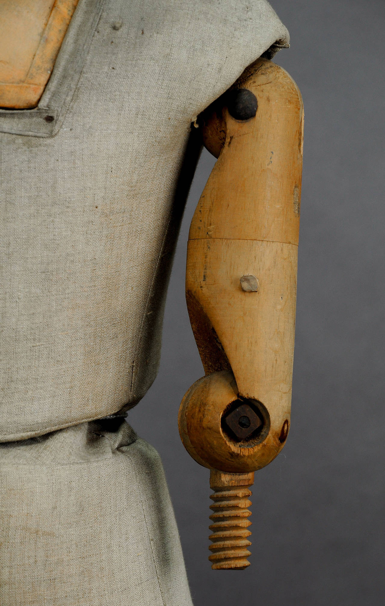 20th Century Wax Head Mannequin by Pierre Imans, Paris