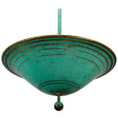 Art Deco WMF Ikora Metal Ceiling Lamp