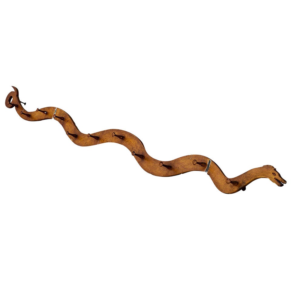 Large Antique Store Snake, Germany circa 1820