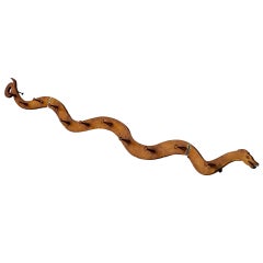 Large Antique Store Snake, Germany circa 1820