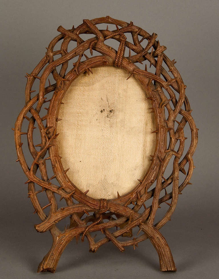 Pair of Carved Wood Picture Frames ca. 1890 at 1stdibs