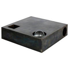 ‘Element Table-Steel,’ a Minimalist Table by Faye Toogood 4