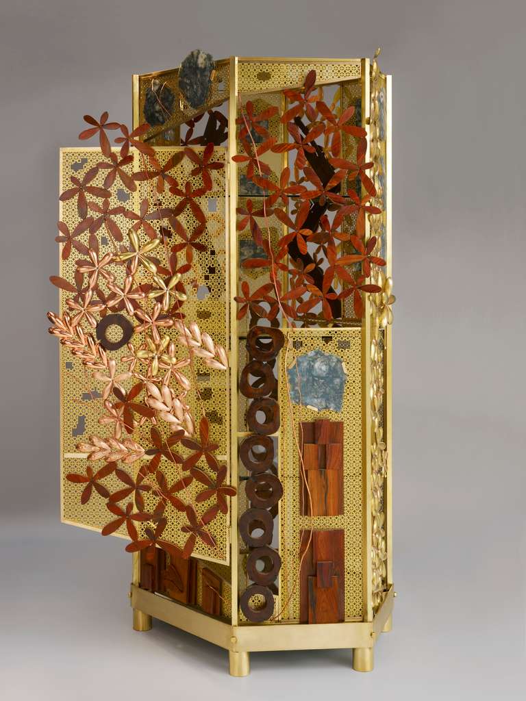 French 'Naïve's Fiancé' Cabinet by Taher Chemirik, 'Interior Treasures' Collection