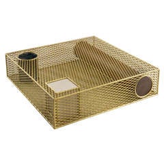 'Caged Elements' Table, an Elegant Sophisticated Design by Faye Toogood 10