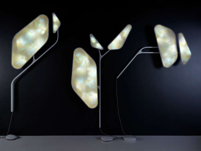 Stainless Steel 'Naturoscopie II', a Lighting, Kinetic Wall Piece by Noé Duchaufour-Lawrance For Sale