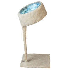 Blue & Beige 'Luciferase', a Light-Producing Creature by Nacho Carbonell