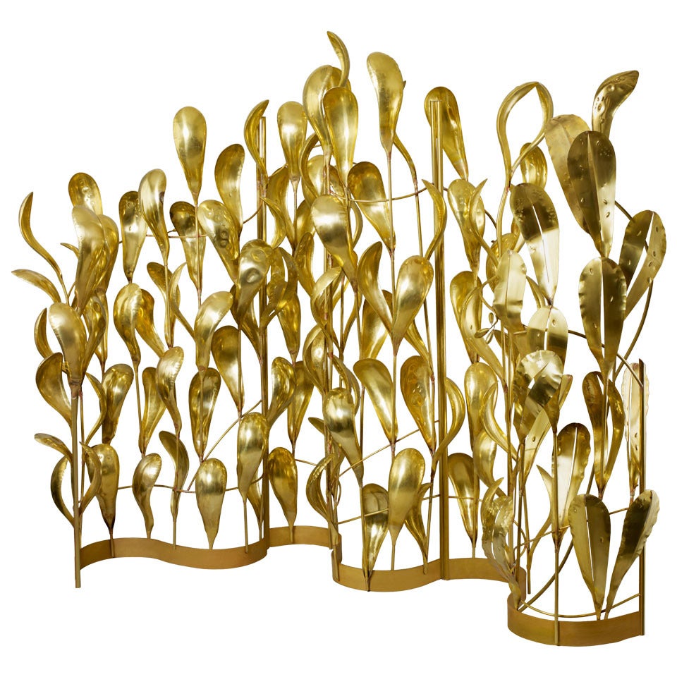 'Mystic Garden' Screen by Taher Chemirik, Ultrachic Jewelry for the Home