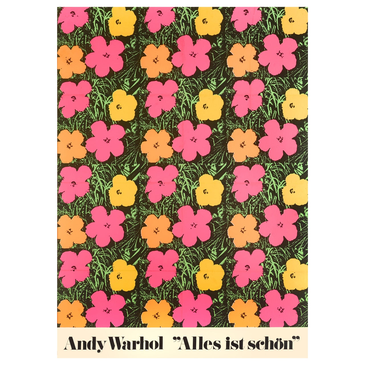 "Flesh" or "Alles ist Schon, " Film Poster by Andy Warhol
