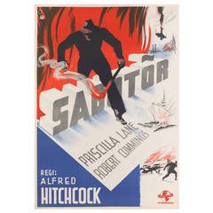 "Sabotor," Original Swedish Movie Poster 8