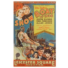 "Show Boat" Original British Movie Poster 