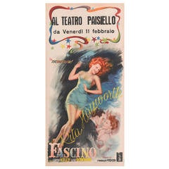 Cover Girl / Il Fascino, Original Italian Movie Poster