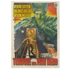 Journey into Fear, Terrore sul Mar Nero, Original Italian Movie Poster