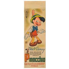 Hungarian "Pinocchio, " Movie Poster