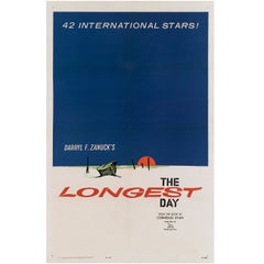 Vintage "The Longest Day, " Original US Film Poster