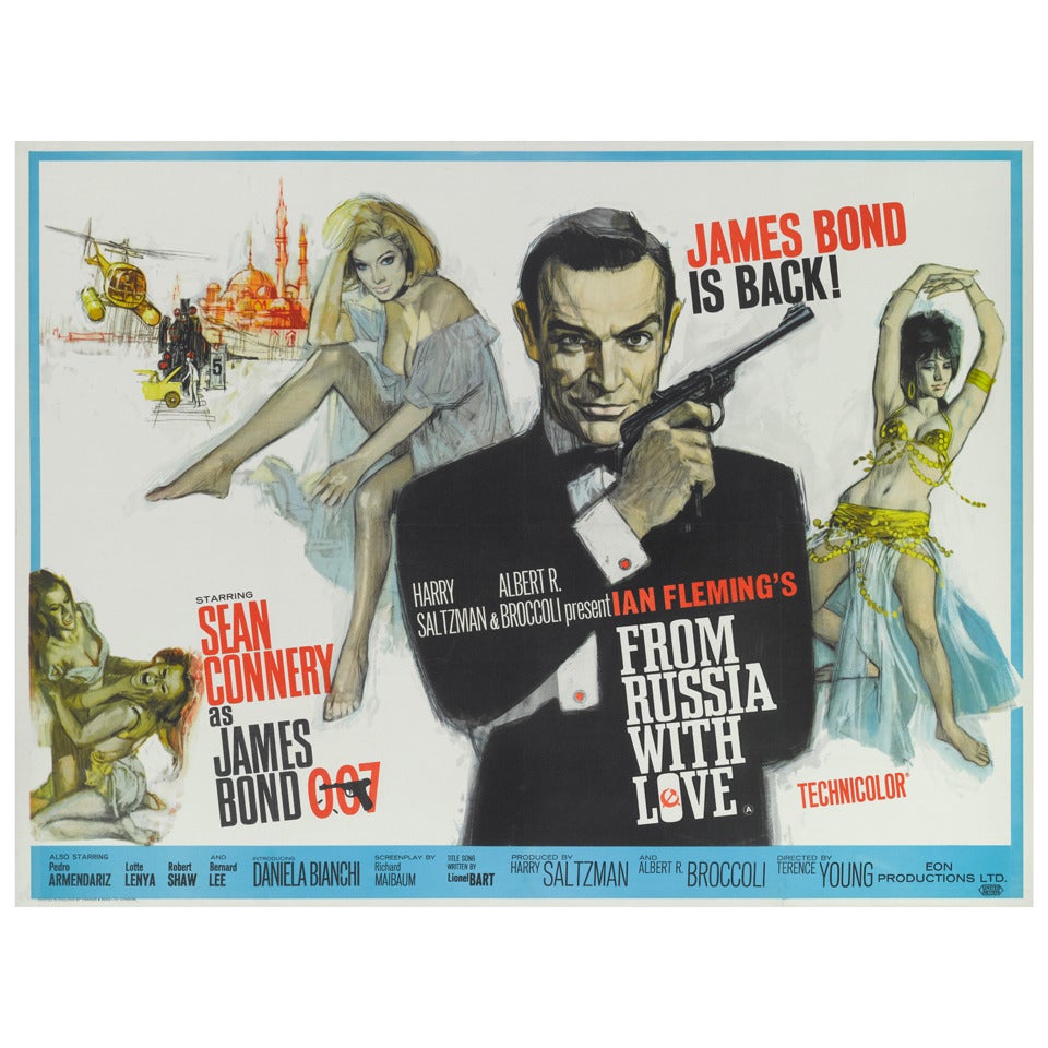 "From Russia with Love" Film Poster