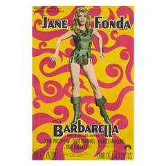 Vintage Barbarella Poster- Film Poster