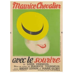 "Avec le Sourire" Original French Film Poster