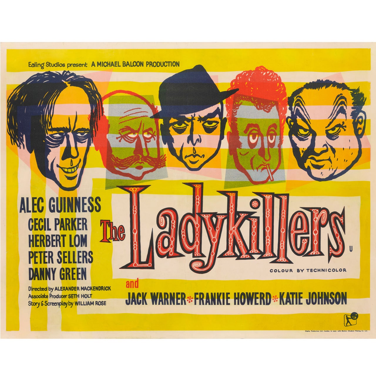 Film Poster for, "The Ladykillers"