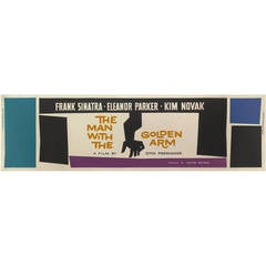 Film Poster for, "The Man with the Golden Arm" 1