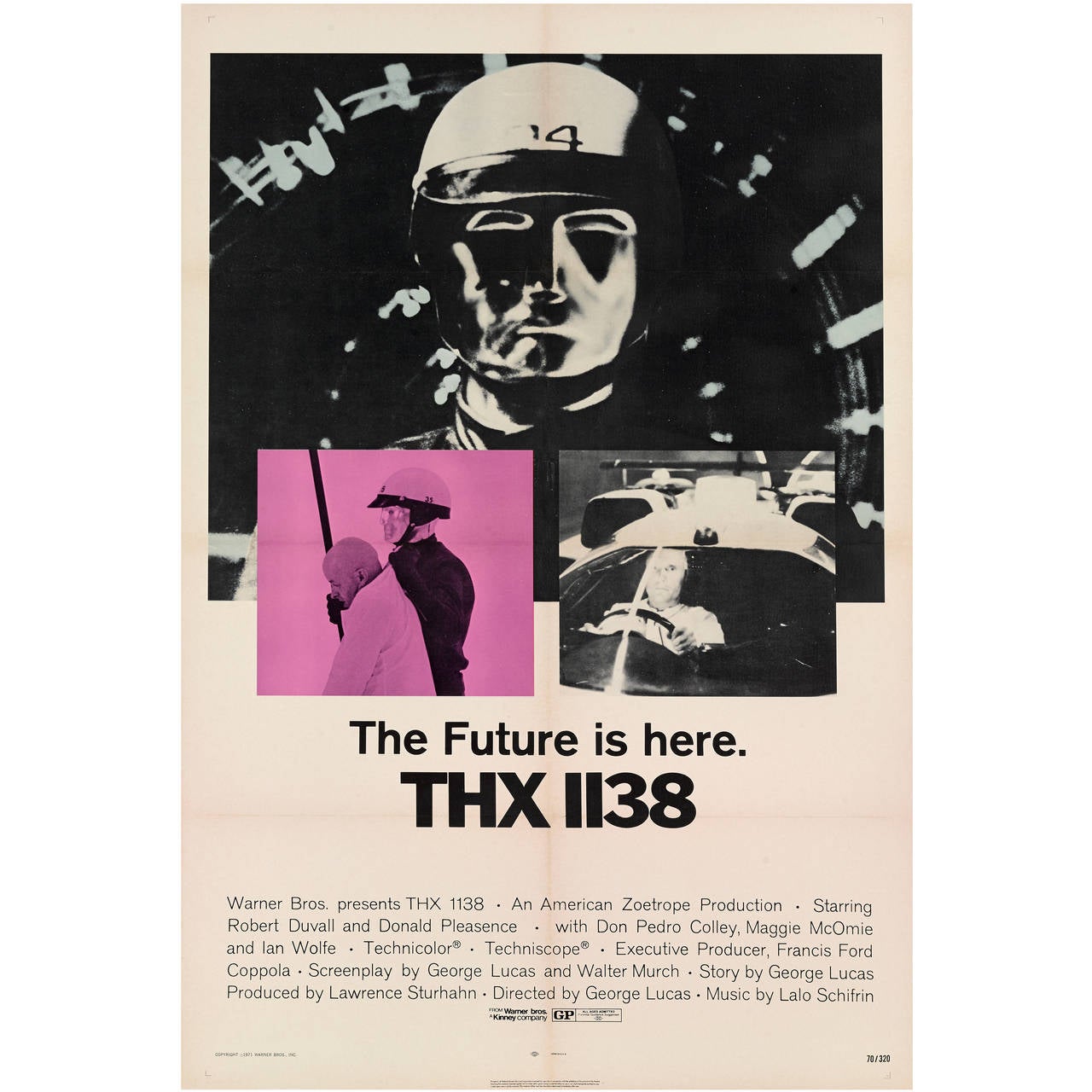 "THX 1138" Original Movie Poster For Sale