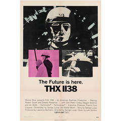 "THX 1138" Original Movie Poster